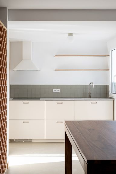 Cocina con estilo moderno y minimalista