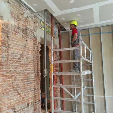 Instalación de falsos techos, cielo falso